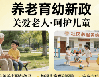 养老金上调育幼补贴加码,养老育幼新政释放多重红利 养老金上调育幼补贴加码,养老育幼新政释放多重红利